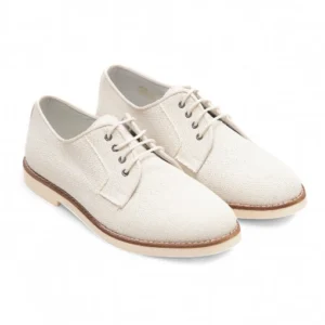 Zapato comunion lino beige