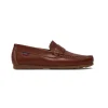 Zapato mocasin de hombre marca callaghan color cuero modelo 15212.
