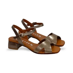 Sandalia mujer D'Chicas color plomo modelo 3942.