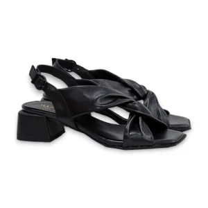 Sandalia mujer marca Marlinna negro modelo 27206.