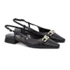 Zapato destalonado mujer Martinelli melania color negro.