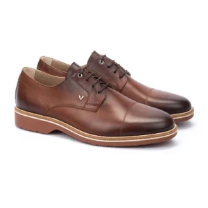 Zapato de hombre Martinelli modelo walford piel color cuero.
