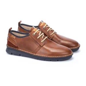 Zapato hombre Pikolinos Rivas color cuero M3T 4232C1.