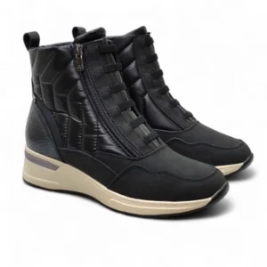 Botin deportivo mujer relax4you color negro.