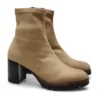 Botin mujer viguera licra beige 8360.