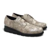 Zapato d'chicas cordon charol beige 5375.