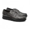 Zapato d'chicas cordon charol gris 5375.