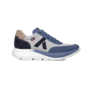 Zapatilla deportiva callaghan hombre algorismo 61202 color azul.