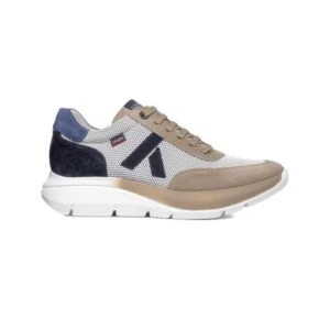 Zapatilla hombre callaghan algorismo modelo 61202 color beige.