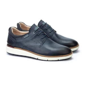 Zapato hombre marca pikolinos modelo manacor azul marino.