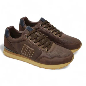 Zapatilla de hombre Mustang 84755 en color marrón