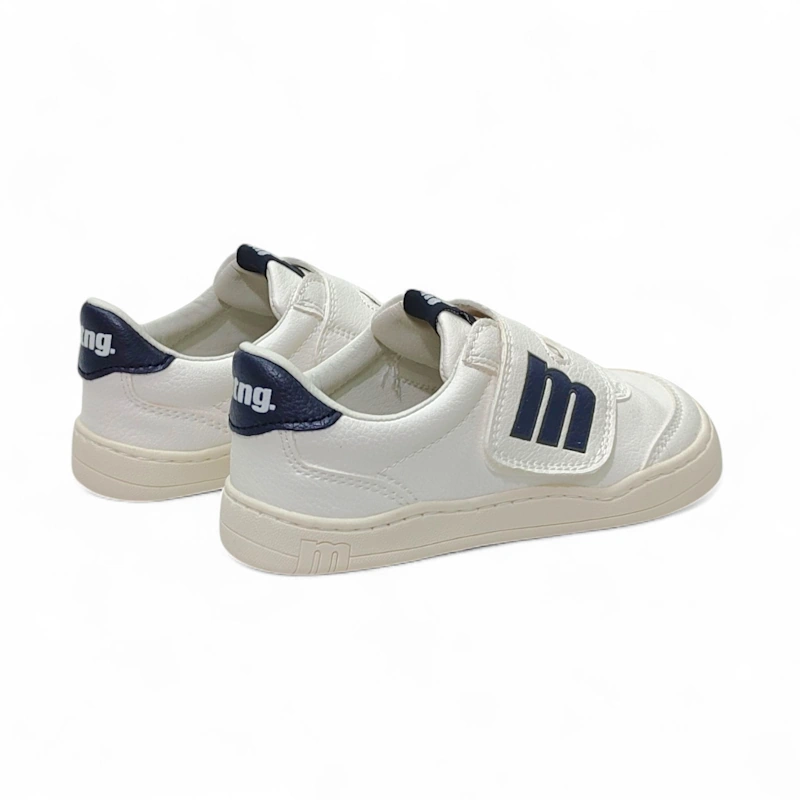 Zapatilla mustang kids free blanco logo color - Imagen 7