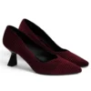 Zapato de tacón mujer burdeos Daniela Vega 2333.