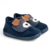 Zapatilla Igor barefoot Homie perro marino vista frontal.