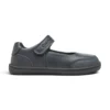 Zapato colegial mercedita niña barefoot Conguitos 326008 azul marino vista lateral